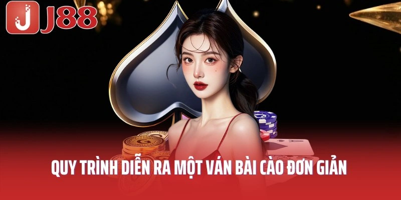 Quy trình diễn ra một ván bài cào đơn giản 